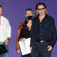 Brad Pitt at press conference for his latest movie ‘Moneyball’ | Picture 124893